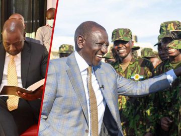 William Ruto Sings, Prays for Kenya Police in Haiti During His Visit: “Emmanueli Ametupa Ushindi”