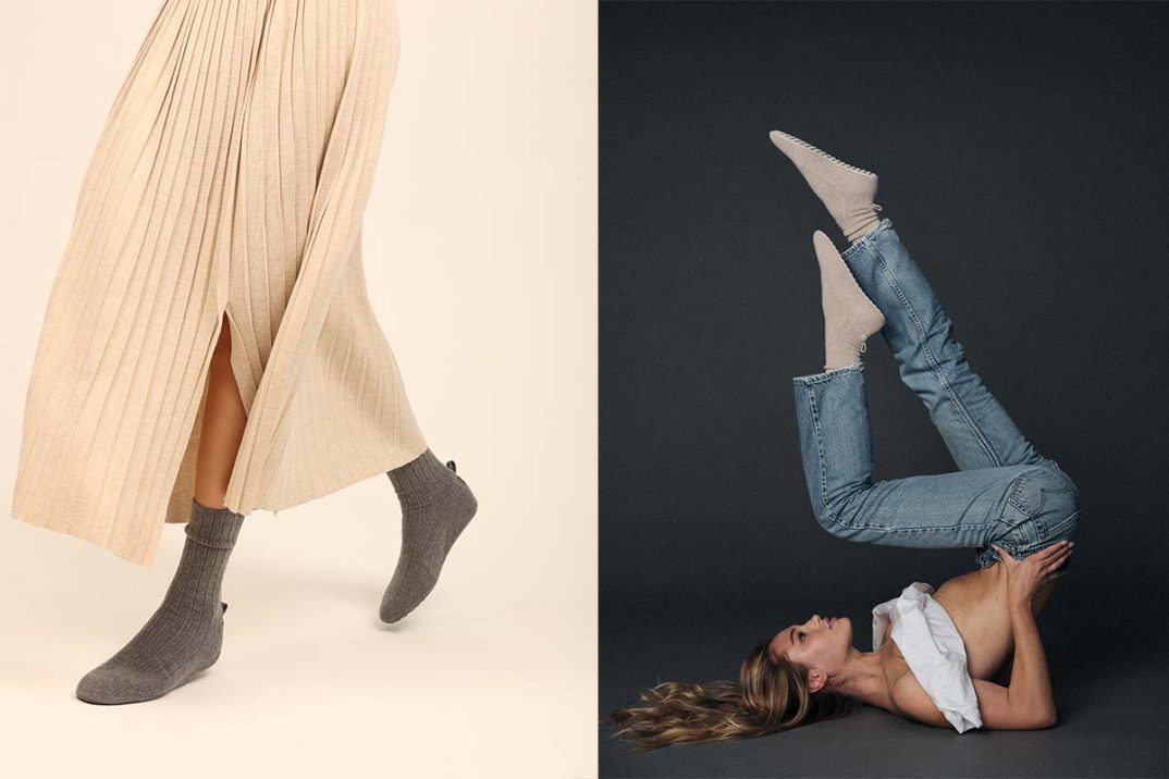 This New Footwear Brand Wants You to ‘Bravely’ Wear Socks as Shoes