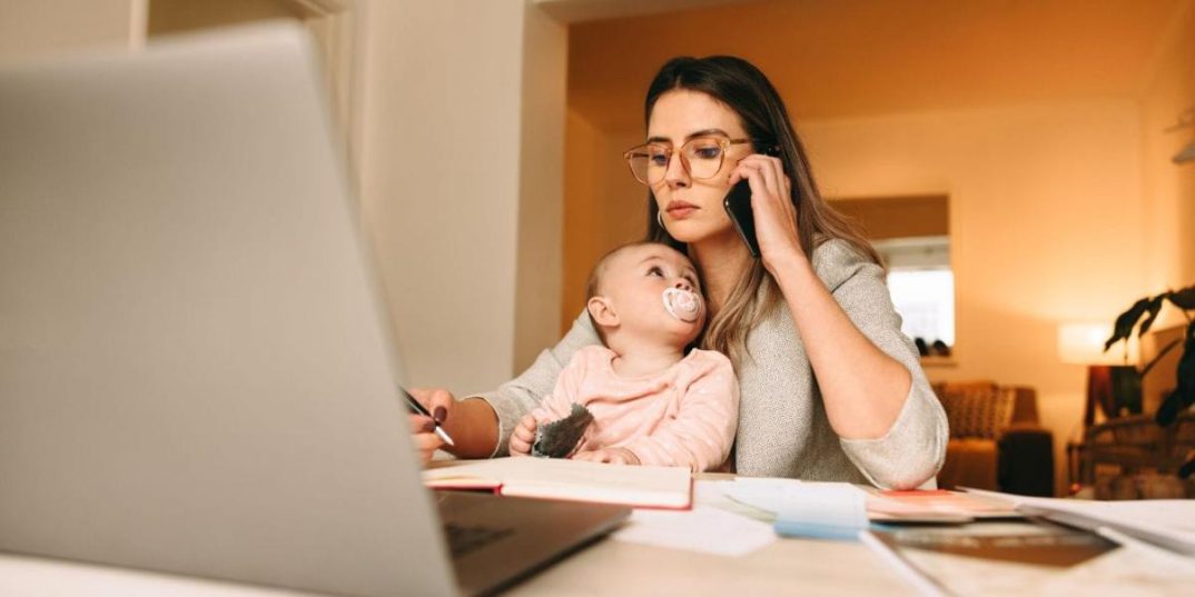 Work-life balance is impossible when you’re a work-from-home mom