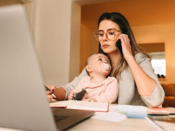 Work-life balance is impossible when you’re a work-from-home mom