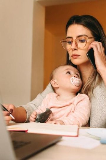 Work-life balance is impossible when you’re a work-from-home mom