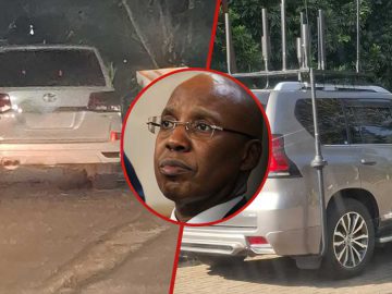 Jimi Wanjigi Shares Photos of Unmarked Cars Parked Outside His Home: “This Is Harassment”