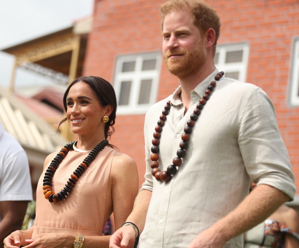 Meghan has been busy in the lead-up to the much-anticipated launch, undertaking two 'faux royal tours' (pictured during a trip to Nigeria in May 2024)