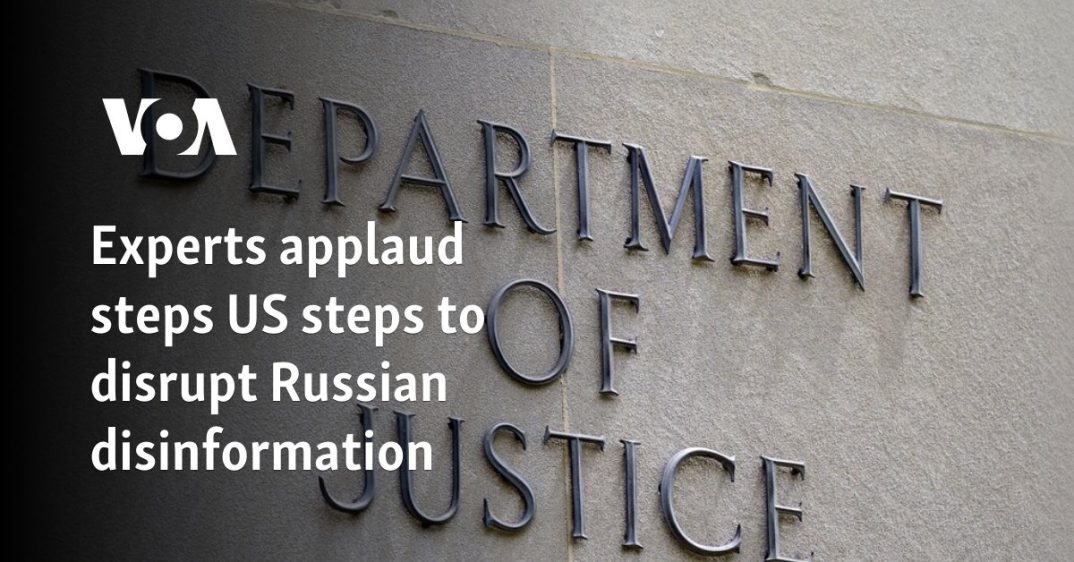 Experts applaud steps US steps to disrupt Russian disinformation 