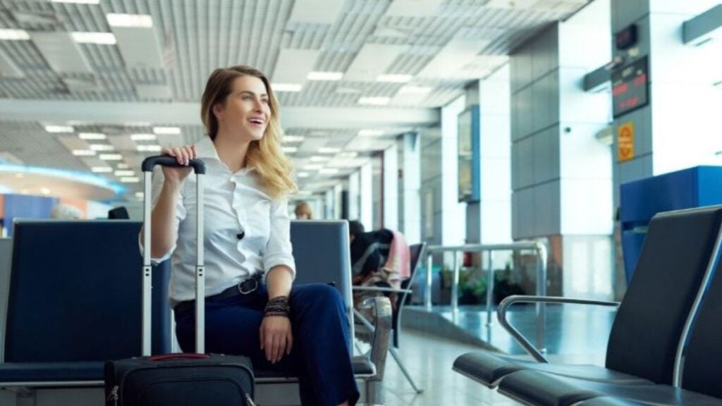 Best Travel Tips; Woman at airport