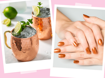 The Trending ‘Moscow Mule’ Nails Are the Perfect Fall Color