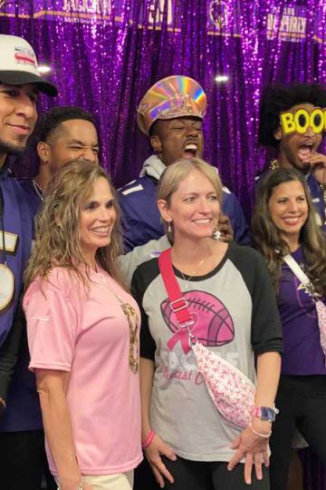 Ravens, organizations to pamper cancer survivors