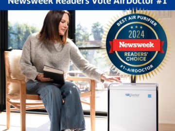 AirDoctor Wins Newsweek’s Readers’ Choice Award for Best Air Purifier