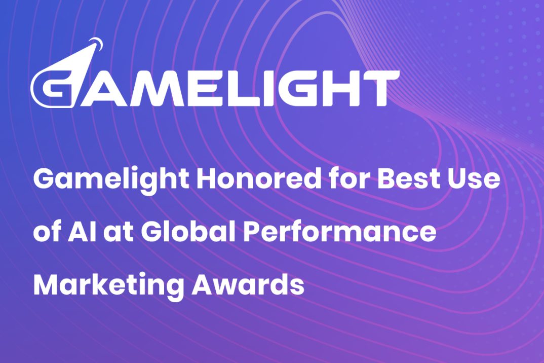 Gamelight Honored For Best Use Of AI At Global Performance Marketing Awards