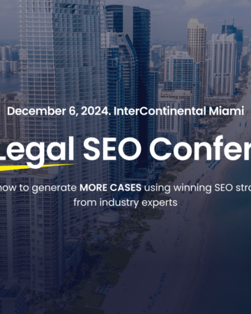 First SEO conference for lawyers – Dec 6 in Miami