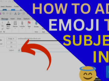 How to Add Emojis in Outlook