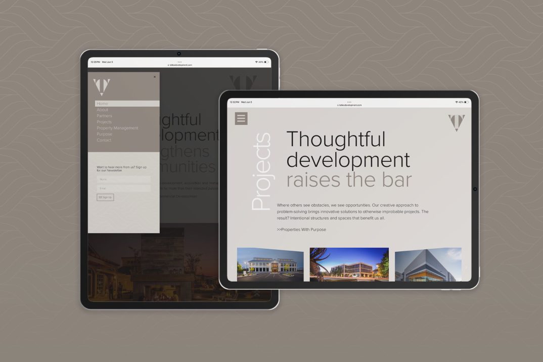 Stan Can Design Wins W3 Awards for Tolles Development Website