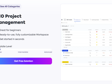 Top 10 SEO Project Management Templates (Free & Paid)