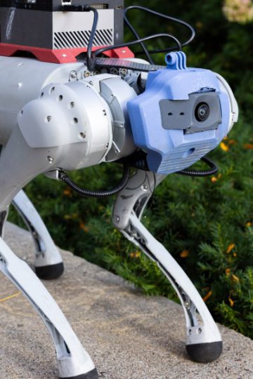 Generative AI taught a robot dog to scramble around a new environment