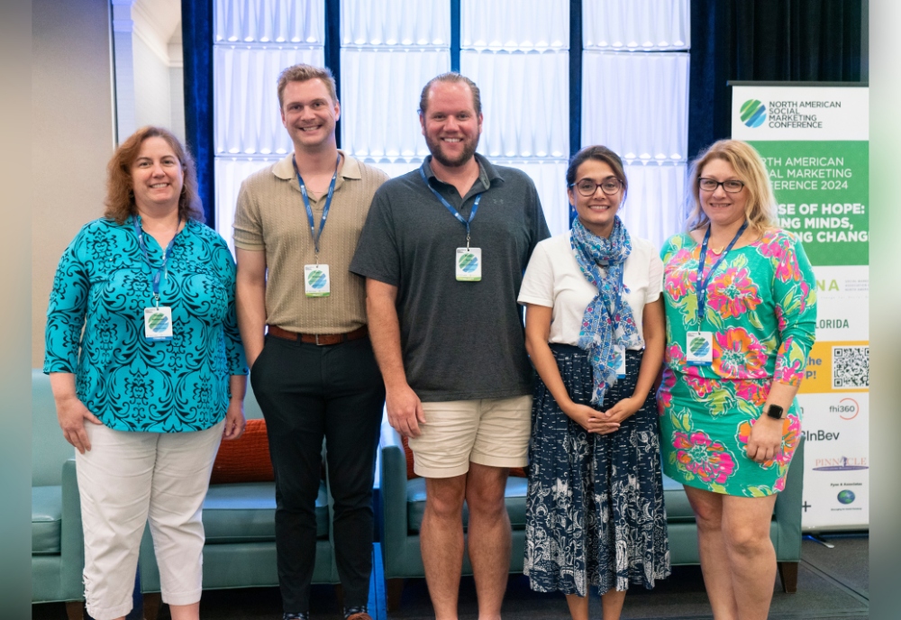 USF team wins social marketing award for transportation study on benefits of neuromarketing in enhancing consumer information