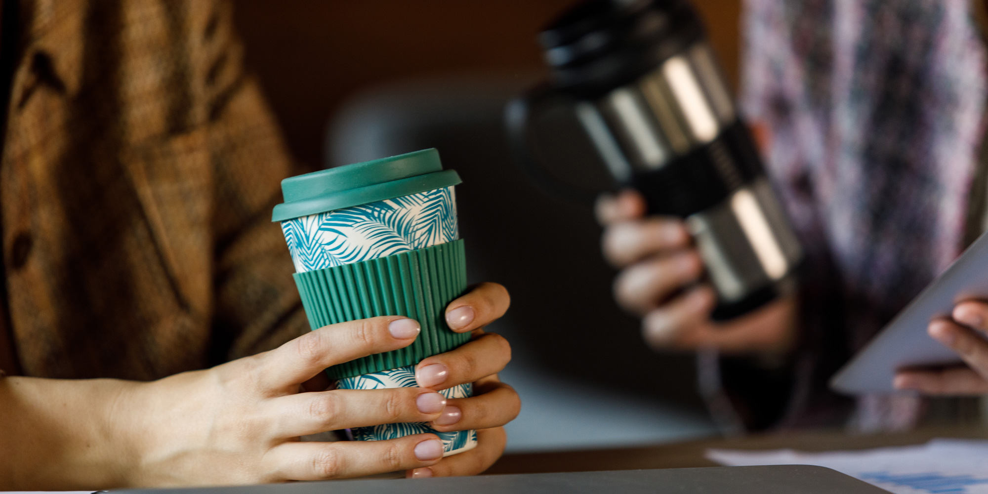 Reusable coffee cups