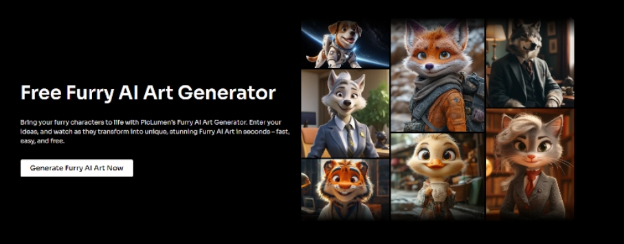 Unveil the Magic of PicLumen’s Furry AI Art Maker