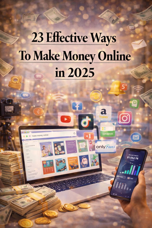 23 Effective Ways To Make Money Online in 2025