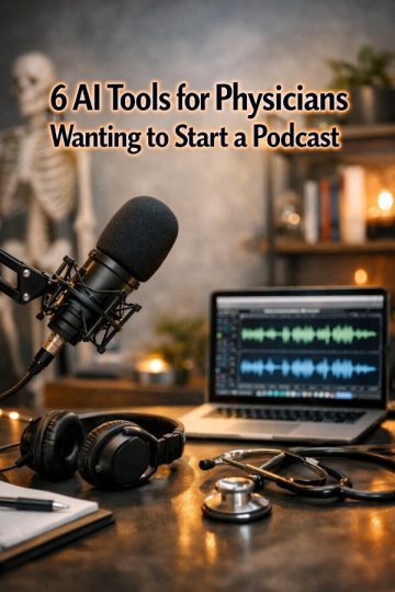 6 AI Tools for Physicians Wanting to Start a Podcast