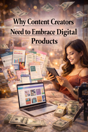 Why Content Creators Need to Embrace Digital Products