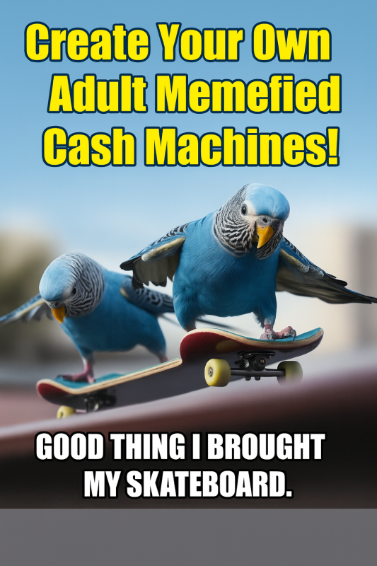 Quickie: Create Your Own Adult Memefied Cash Machines!