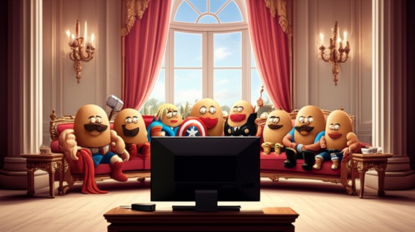 Make Money with Celebrity Potato Portraits (Yes, Really)