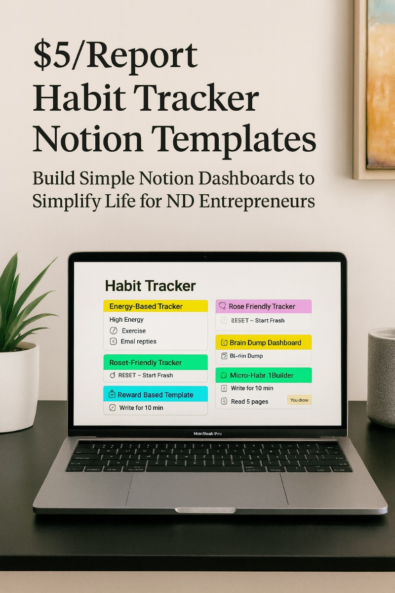 Earn /Day Online: Habit Tracker Notion Templates for ND Entrepreneurs Earn /Day Online: Habit Tracker Notion Templates for ND Entrepreneurs
