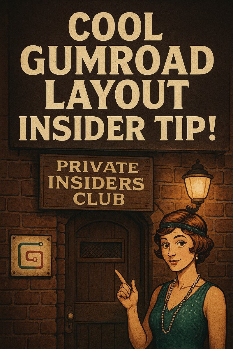 Cool Gumroad Layout Insider Tip!
