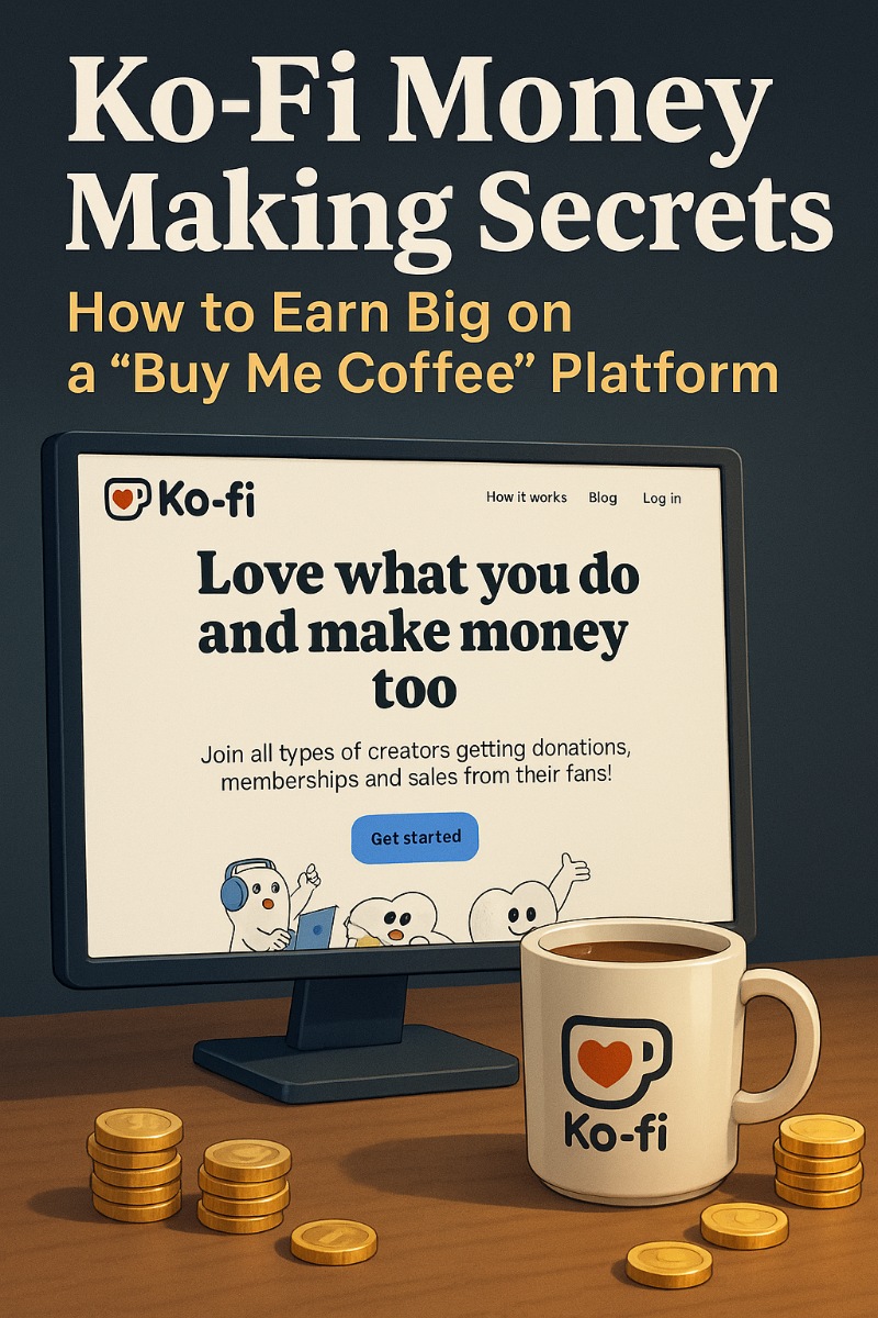 Ko-Fi Money Making Secrets: How to Earn Big on a “Buy Me Coffee” Platform