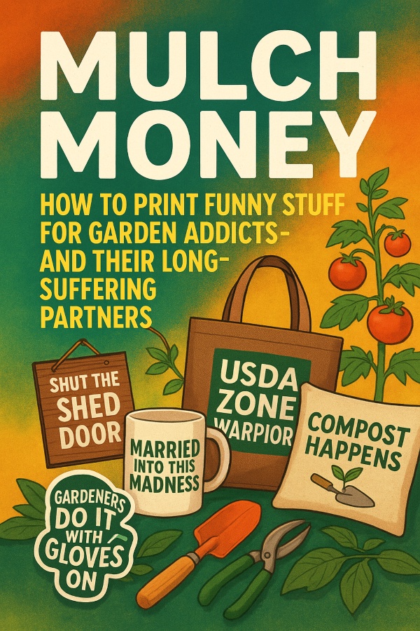 Dirty Hands, Clean Profits: How to Sell Hilarious PoD Gear to Gardeners (and Their Poor Spouses)