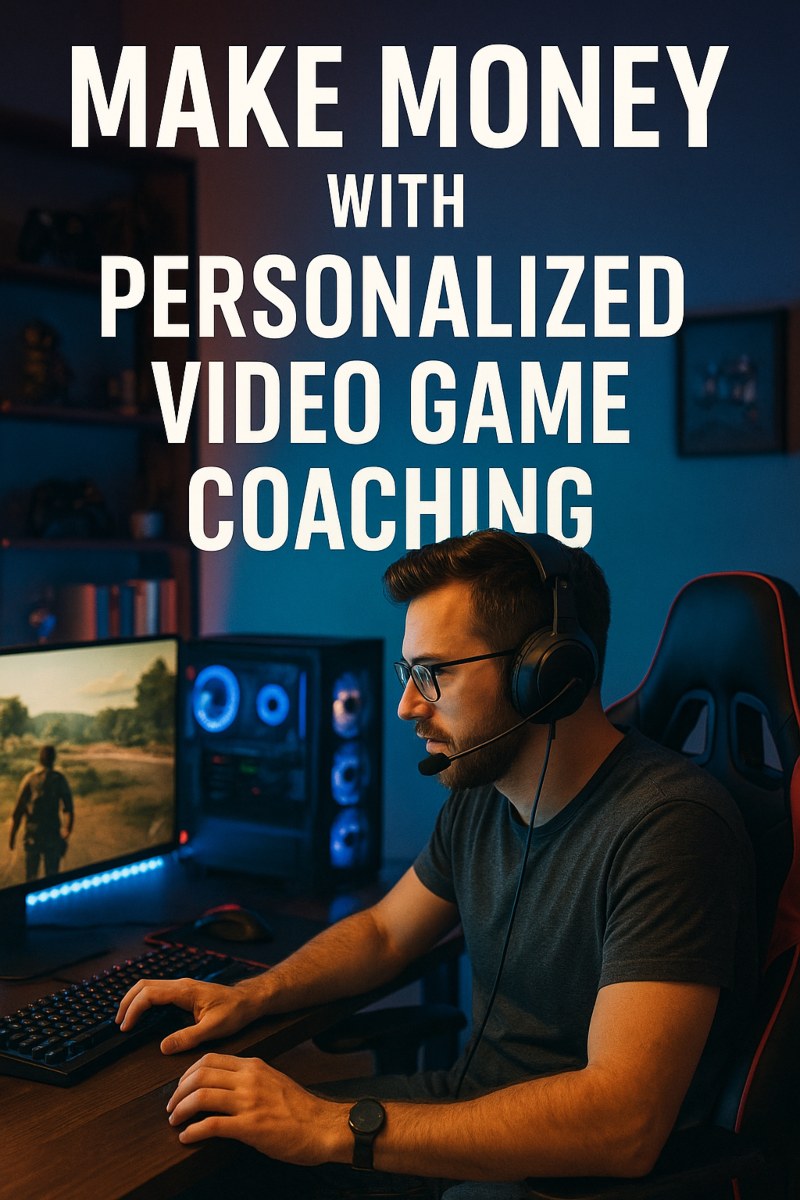 Make Money with Personalized Video Game Coaching!