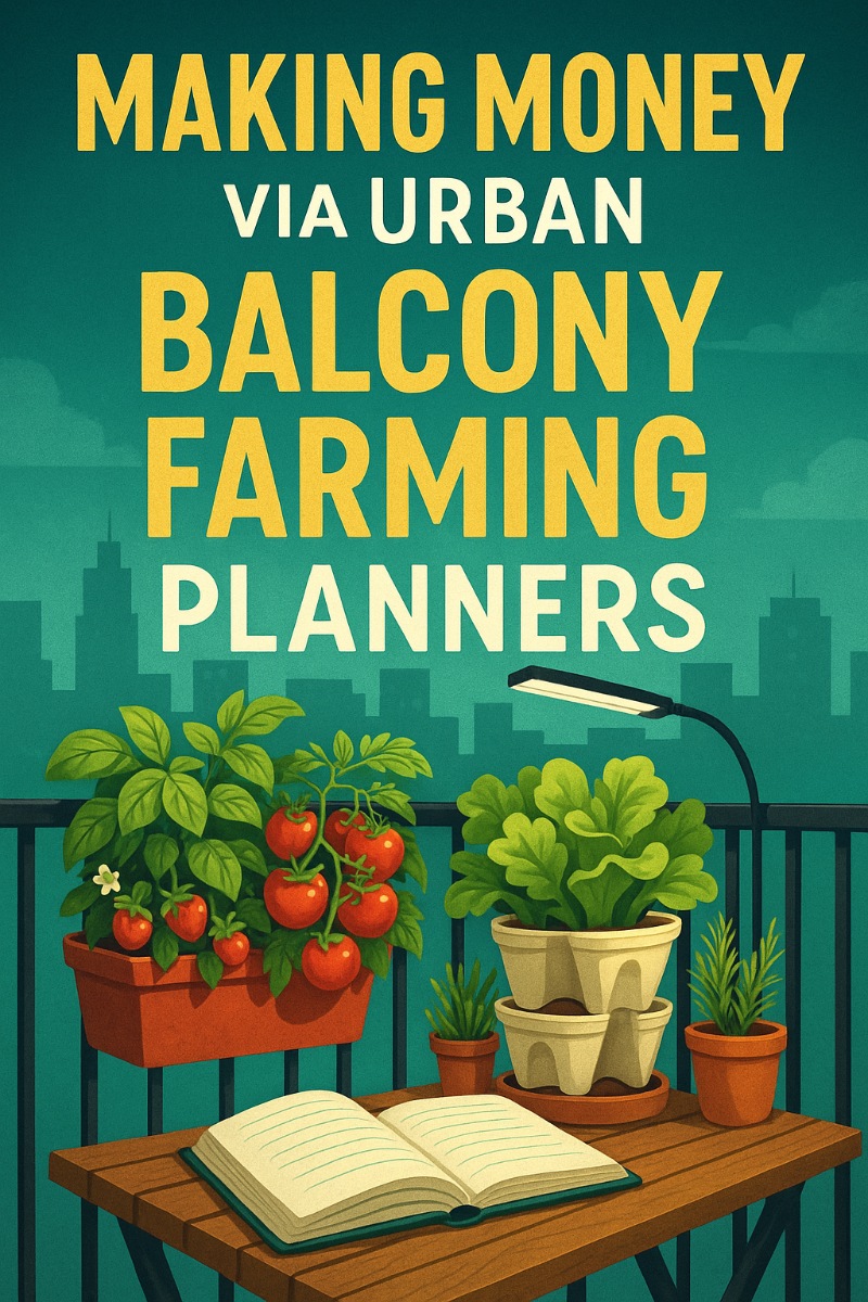 Making Money via Urban Balcony Farming Planners