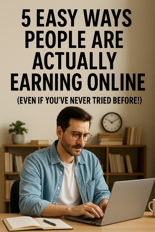 5 Easy Ways People Are Actually Earning Online (Even If You’ve Never Tried Before!)