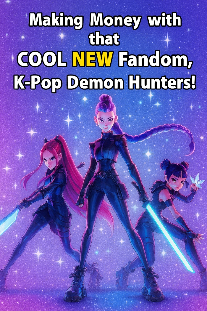 Making Money with that COOL NEW Fandom, K-Pop Demon Hunters