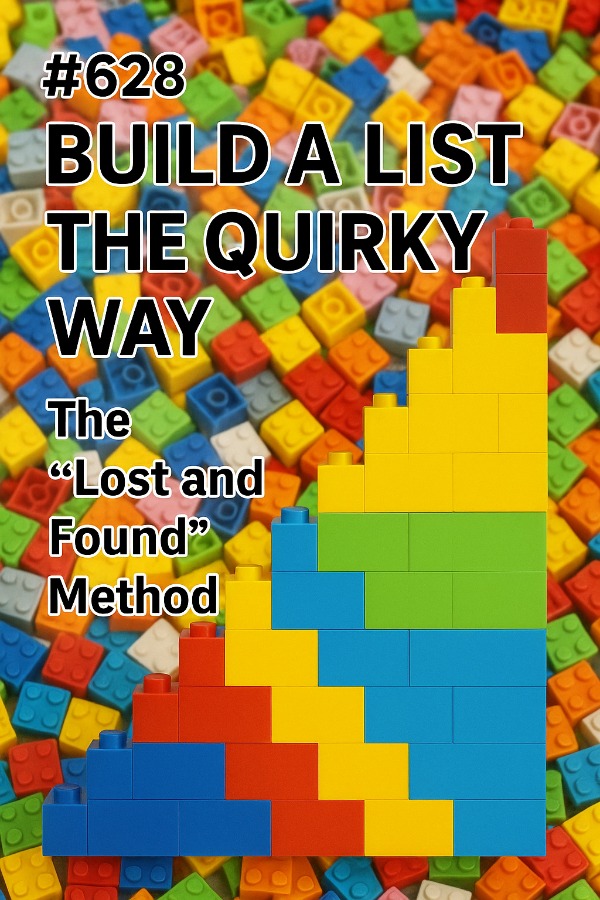 628: Build a List the Quirky Way: The “Lost and Found” Method