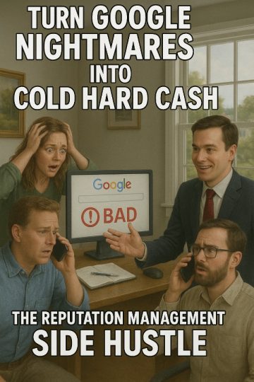 Turn Google Nightmares Into Cold Hard Cash: The Reputation Management Side Hustle