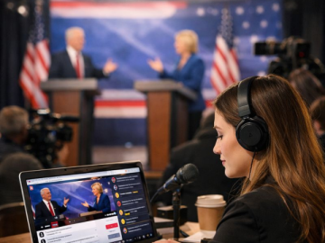 Live Political Debates Enabled Her To Earn  Per Comment