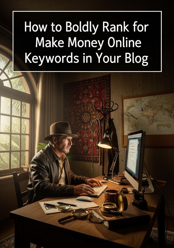 How to Boldly Rank for Make Money Online Keywords in Your Blog
