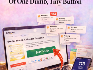 This  Template Sold 113 Copies In 48 Hours Because Of One Dumb, Tiny Button