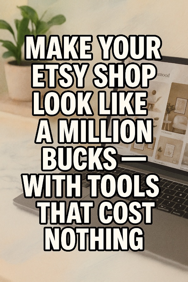 Make Your Etsy Shop Look Like a Million Bucks… With Tools That Cost Nothing