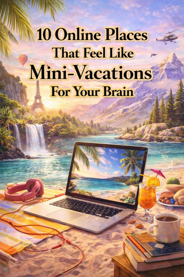 10 Online Places That Feel Like Mini-Vacations For Your Brain