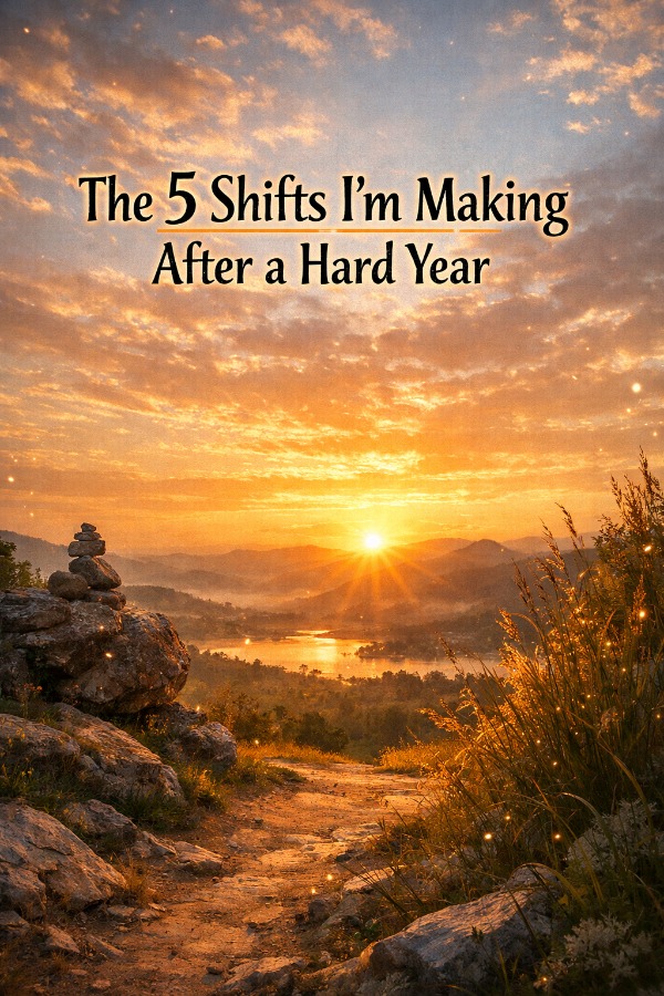 The 5 Shifts I’m Making After a Hard Year