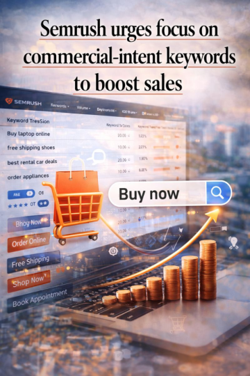 Semrush urges focus on commercial-intent keywords to boost sales