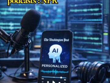 The Washington Post is using AI to create personalized podcasts : NPR