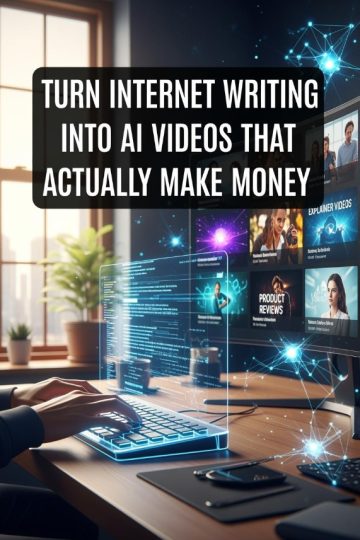 Turn Internet Writing into AI Videos That Actually Make Money