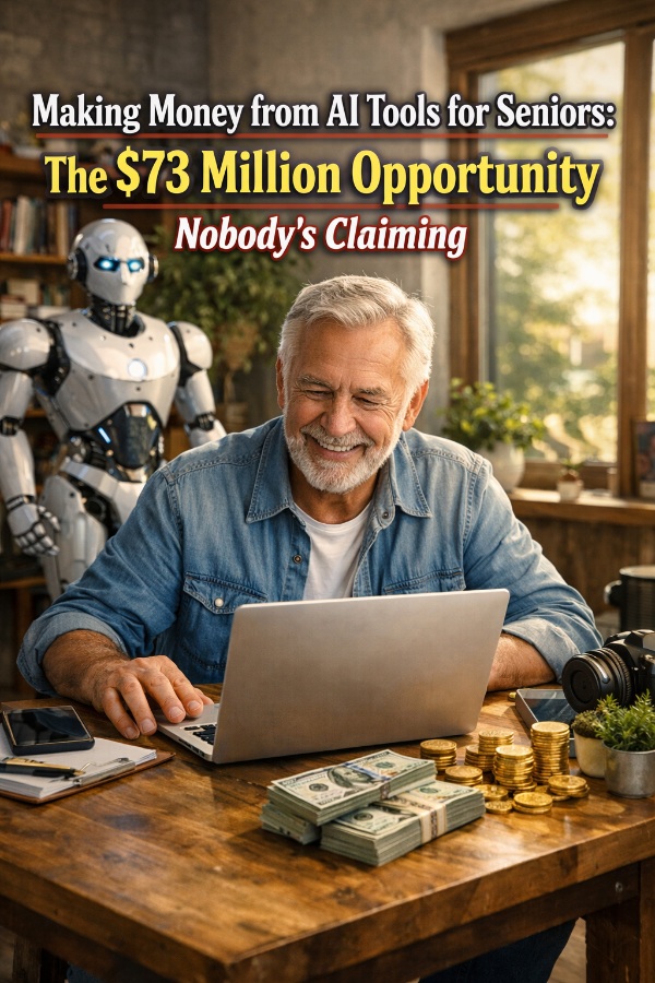 Making Money from AI Tools for Seniors: The  Million Opportunity Nobody’s Claiming