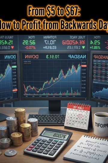 From  to  – How to Profit from Backwards Day!