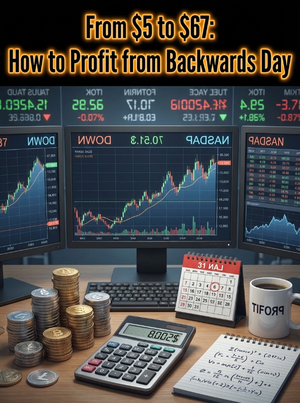 From  to  – How to Profit from Backwards Day!