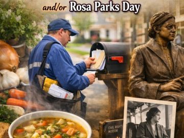 How to Make Money From National Homemade Soup Day, National Thank a Mail Carrier Day and/or Rosa Parks Day