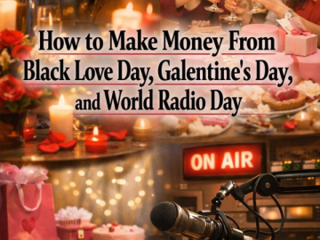 How to Make Money From Black Love Day, Galentine’s Day, and World Radio Day